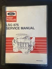 Ford Power Products Lsg 875 Service Manual PPO-194 208-86 Like. Price: $37.97.