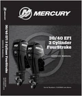 2016 Mercury 30 40 Cylinder Fourstroke Service Manual Part 90-8M0105569 Usb New. Price: $19.95.