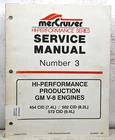1994 Mercury Mercruiser #3 Hi Performance Gm V8 Engines Service Manual 90-848294 Used. Price: $30.00.