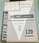 Omc Johnson Evinrude 381432 Stern Drive 120 Hp Service Manual 1966 Used. Price: $28.44.