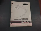 Technicians Handbook Force Outboard Motor 1994 Used. Price: $24.95.