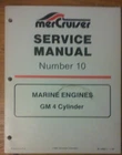 Mercury Mercruiser Service Manual Number # 10 Gm Cylinder 90-14693--1 Sea Ray Used. Price: $39.99.