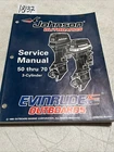 1996 Johnson Evinrude Outboards 50 60 65 70 Models 3 Cylinder Service Manual Used. Price: $67.18.