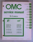 1981 Omc V-4 Models Service Manual 392075 Oem Used. Price: $23.00.