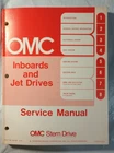 Omc Stern Drive 981026 1975 Inboard And Jet Models Service Manual Used. Price: $39.95.