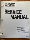 Service Manual, Mercury/mariner Models 18/2590-92235-1, Used. Price: $25.99.