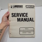 Mercury Mariner Outboard 45 & 50 Models (4-STROKE) Service Manual 90-828631 Used. Price: $15.00.