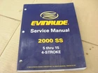 2000 (ss) Evinrude Service Manual Thru 15HP 4 Stroke #787060 3-B-3 Used. Price: $13.95.