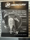 Mercury Service Manual Fourstroke Cms Outboard V6 V8 175 300 Hp 90-8M0227198 New. Price: $89.95.