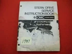 Vintage 1970 Omc Stern Drive 90 Hp NUFM-69R,NUFR-69R,NUFR-12A,NUFM-12A Serv. Man Used. Price: $12.90.