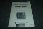 Furuno FCV-661 Video Sounder Fish Finder Owner Operator Manual User Guide Xz Used. Price: $92.08.