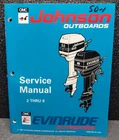 1994 Er 2.3 3.3 8 Hp Johnson Evinrude Outboard Omc Shop Manual 500606 Used. Price: $15.95.