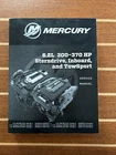 2017 Mercury Marine Mercruiser 90-8M0119306 6.2L 300 370 Hp Service Manual Used. Price: $72.99.