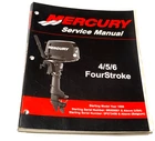 2006 Mercury Service Manual 4 Fourstroke, Starting 1999 (p/n 90-857138R02) Used. Price: $24.95.