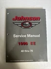 Oem 1998 Johnson 787030 Service Manual 1999 Ee 40 Thru Hp Models New. Price: $40.00.