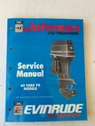 Omc Johnson Evinrude 1989 Outboards Marine 60 Thru 70 Service Manual 507873 BN49 Used. Price: $39.95.