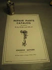 12X18 Poster Johnson Model K-75 K-80 And KA-37 Parts Catalog Used. Price: $8.80.