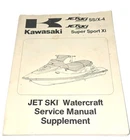 Genuine Kawasaki JA750 SS/X-4 Xi Jet Ski Service Manual Supplement 99924-1177-53 Used. Price: $16.49.