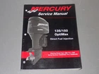 Mercury 135/150 Optimax Direct Fuel Injection Service Manual 98-99, 90-855347R02 Used. Price: $25.00.