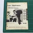 JM-7103 1971 Johnson Hp 6R71 6RL71 Outboard Service Shop Manual Vintage Used. Price: $28.74.