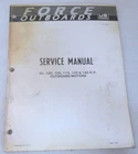 Force Outboards 90/100/105/115/125/140 Hp Model Service Manual P/n OB3874-1 Used. Price: $15.56.