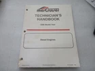 1996 Mercury Mercruiser Diesel Engines Technician's Handbook P/n 90-806536960 Used. Price: $7.83.