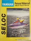 Seloc Yamaha Personal Watercraft 1992-1997 Repair Manual : SL9602 New. Price: $37.05.