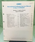 New Genuine Omc 507508-3 Section Three Ignition System Manual 85. Price: $32.93.