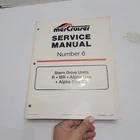 1994 Mercruiser Service Manual #6 (90-12934-1) For Mr Alpha One, Ss Used. Price: $17.50.