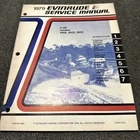 1979 Evinrude Outboard Hp Models 4904, 4932, 4933 Service Manual Item No. 5424 Used. Price: $10.00.