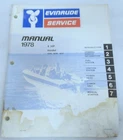 1978 Evinrude Outboard Hp Models 4806 4836 4837 Service Manual Item No. 5392 Used. Price: $9.05.