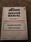 1985 Mercruiser #7 Marine Engines Gm V-6 Cylinder Service Manual P/n 90-12410 Used. Price: $20.57.