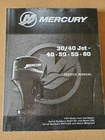Mercury Marine Boat Service Manual 30/40 Jet 40, 50, 55, 60 P/n 90-8M0110565 Used. Price: $99.99.