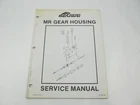 SIS-869 1084 Mercruiser Mr Gear Housing Service Repair Manual Used. Price: $14.95.