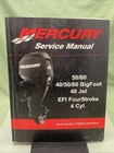 Genuine Mercury 90-899975 50/60, 40/50/60 Bigfoot, Jet Efi Service Manual '08 Used. Price: $137.65.