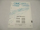 Nos 433796 1990 Omc Evinrude Johnson Outboard Parts Catalog 120/140 Hp New. Price: $18.99.