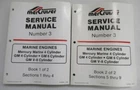 Mercruiser #3 Marine Engines Book 1 & 2 Factory Service Manual P/n 90-95693 Used. Price: $99.99.