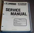 Mariner Mercury Outboards Service Manual 90-13645-1 Year 1989 Used. Price: $25.00.