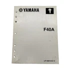 Yamaha Outboard LIT-18616-03-15 Service Manual F40A 6BG28197-1L Used. Price: $45.99.