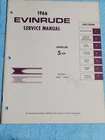 1966 Evinrude Angler Hp Models 5602 & 5603 Outboard Service Manual No. 4278 Used. Price: $16.89.