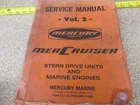Mercury Mercruiser Service Manual Vol 2 C-90-67795 Used. Price: $30.00.