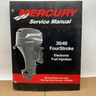 2006 Genuine Mercury 30/40 Fourstroke Efi Service Manual P/n 90-883064R02 Used. Price: $29.99.