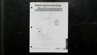 Johnson 40HP J40RSRS J40RLSRS 2004 Parts Catalog Bombardier Good. Price: $24.99.