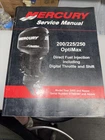 Mercury Mercruiser 90-856252T00 Manual-service 200/225/250 Optimax New. Price: $89.95.