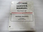 Mercruiser #27 Marine Engines V8 D7.3L D-tronic Service Manual 90-861784 Used. Price: $12.99.