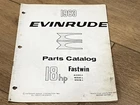 1963 Evinrude 18HP Fastwin 18302L 18303L Parts Catalog/list - Used. Price: $11.95.