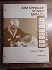 1972 Omc Evinrude Outboard Factory Service Manual 4822 Starflite 125 Hp Model Used. Price: $9.99.