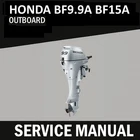 Honda BF9.9A BF15A Service Manual 9.9HP / 15HP Outboard Usb Drive Pdf New. Price: $14.99.