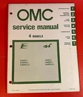 1980 Omc Service Manual 4 Models 392069 Evinrude Johnson Used. Price: $14.99.