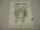 Nos 432233 Omc Evinrude Johnson 1988 Outboard 90 110 Hp Parts Catalog New. Price: $20.95.